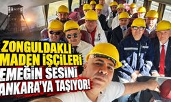 Zonguldaklı Maden İşçileri Emeğin Sesini Ankara'ya Taşıyor