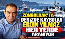 Zonguldak'ta Denizde Kaybolan Erdin Yılmaz Her Yerde Aranıyor