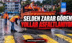 Selden Zarar Gören Yollar Asfaltlanıyor
