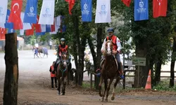Kocaeli'de Atlı Dayanıklılık Yarışları Düzenlendi