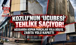 Kozlu’nun “Ucubesi” Tehlike Saçıyor! Zabıta Yolu Kapattı