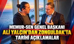 Memur-Sen Genel Başkanı Ali Yalçın'dan Zonguldak'ta Tarihi Açıklamalar