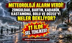 Meteoroloji'den 11 İle Sel Uyarısı! Zonguldak, Bartın, Karabük, Kastamonu, Bolu ve Düzce'yi Neler Bekliyor?