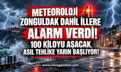 Meteoroloji Zonguldak dahil illere Alarm Verdi. 100 Kiloyu Aşacak, Asıl Tehlike Yarın Başlıyor!