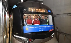 Ümraniye-Ataşehir-Göztepe Metrosunda Sürücüsüz Test Sürüşü Yapıldı