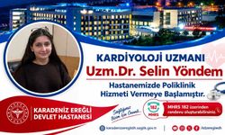 Ereğli Devlet Hastanesi'ne Yeni Kardiyolog