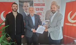 İnşaat Mühendisleri Odasından Yeniden Refah Partisine Nezaket Ziyareti