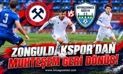 Zonguldakspor'dan Muhteşem Geri Dönüş