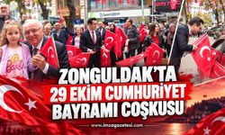 Zonguldak'ta 29 Ekim Cumhuriyet Bayramı Coşkusu