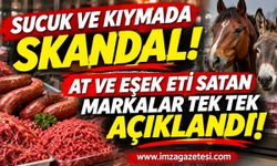 Sucuk ve Kıymada Skandal! At ve Eşek Eti Satan Markalar Tek Tek Açıklandı