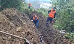 Beldede 30 Metrelik Tahliye…