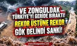 Ve Zonguldak Türkiye’yi Geride Bıraktı. Rekor Üstüne Rekor Gök Delindi Sanki!