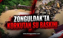 Zonguldak’ta Korkutan Su Baskını