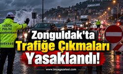 Zonguldak’ta Araçların Trafiğe Çıkışı Yasaklandı…
