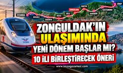 Zonguldak'ın Ulaşımında Yeni Dönem Başlar mı? 10 İli Birleştirecek Öneri