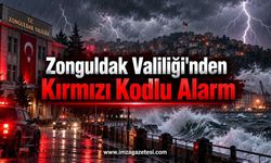 Zonguldak Valiliği'nden Kırmızı Kodlu Alarm