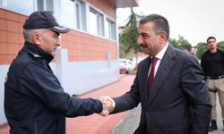 Zonguldak Valisi Hacıbektaşoğlu'ndan Yeni Emniyet Müdürü İbrahim Kaba'ya Hayırlı Olsun Ziyareti