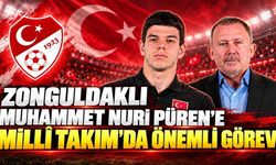 Zonguldaklı Muhammet Nuri Püren'e Millî Takım'da Önemli Görev