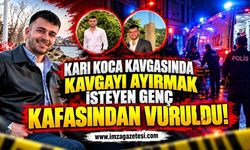 Zonguldak’ta Kavgayı Ayırmak İsterken Başından Vuruldu! Genç Ağır Yaralı