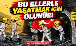 Zonguldak'taki Grizu Faciasına Zonguldaklı Karikatürist Şerif Cihan'dan Eleştiri: "Bu Ellerle Yaşatmak İçin Ölünür!"