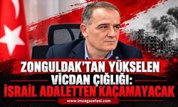 Zonguldak'tan Yükselen Vicdan Çığlığı: İsrail Adaletten Kaçamayacak