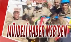 MSB, 178'inci saatteki güzel haberi duyurdu...