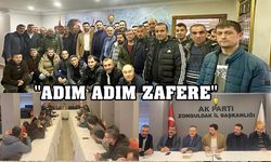 Ak Parti İl Başkanı Muammer Avcı, "Adım adım zafere" diyerek 110 yeni üyeyi duyurdu...