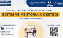 Girişimcileri Yatırımcıya Hazırlama Programı Ön Başvuruları Başladı