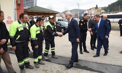 Kastamonu Belediyesi Deprem Bölgesinden Dönen Personelleri Ziyaret Etti