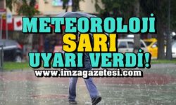 Meteorolojiden Zonguldak'a Sarı Uyarı