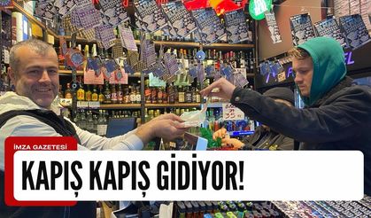 Büyük ikramiyeyi duyan oraya koştu!