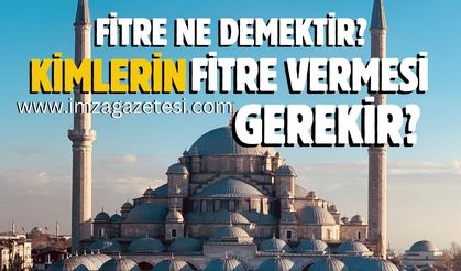 Fitre Ne Demektir? Kimlerin fitre vermesi gerekir? Hangi ürünlerden verilebilir?