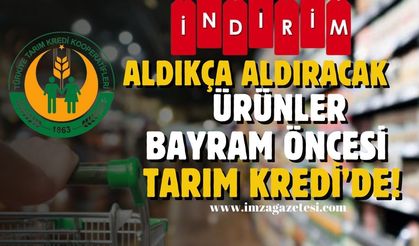 Ramazan'ın Bereketi Tarım Kredi Marketlerinde...İndirim Fırsatları Başladı!