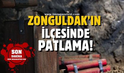 Zonguldak'ın ilçesinde patlama sesleri!