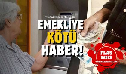 Emekliye kötü haber! Bankalar kısıtlıyor