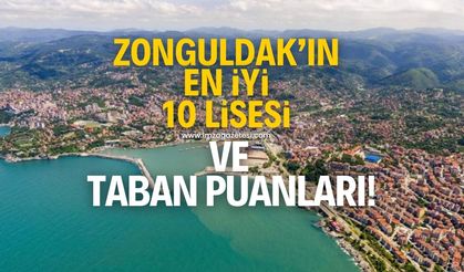 Zonguldak'ın en iyi 10 lisesi ve taban puanları!