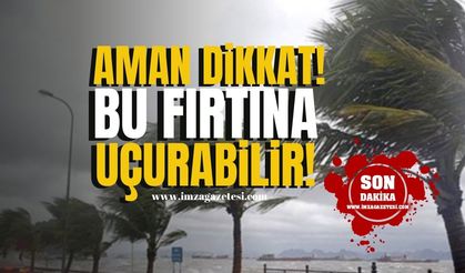 Zonguldak, Bartın, Düzce, Karabük, Bolu dahil birçok ile fırtına uyarısı!