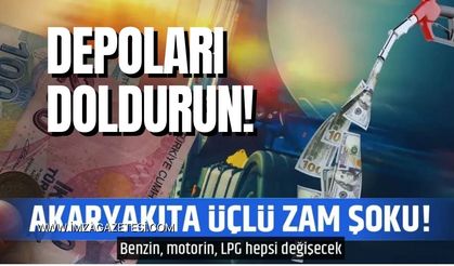 Benzin, motorin ve LPG fiyatlarına zam! Ne zaman, ne kadar zam olacak?