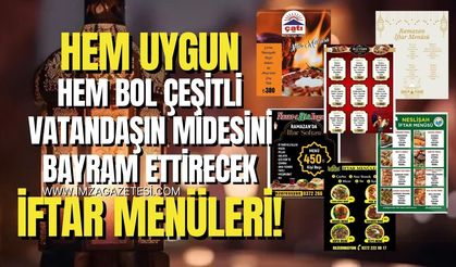 Hem Uygun Hem Bol Çeşitli Zonguldak'ta İftar Menüleri... | Zonguldak haber