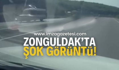 Zonguldak’ta şok görüntü: Görenler İnanamadı!