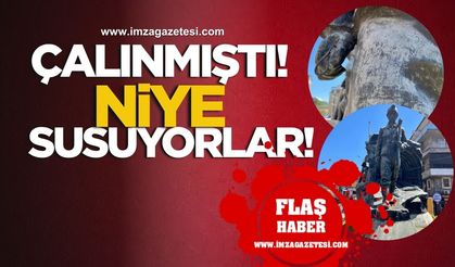 Çalınmıştı! Madenci Anıtı’ndan çalınan fener için niye susuyorlar!