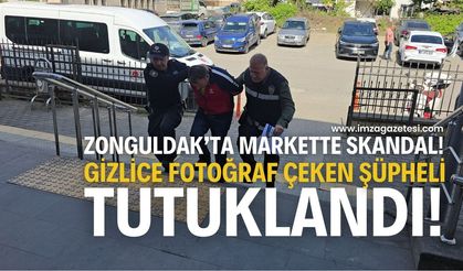 Markette Gizli Çekim Krizi: Şüpheli Suçüstü Yakalandı, Tutuklandı!