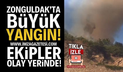 Zonguldak Eceler Köyü'nde Büyük Yangın! | Zonguldak haber