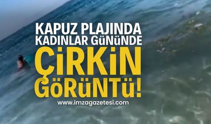 Zonguldak Kapuz Plajı Kadınlar Gününde Çirkin Görüntü! | Zonguldak haber