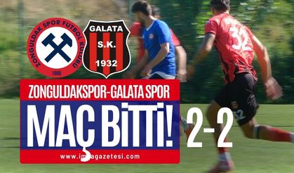 Zonguldakspor Galataspor’la berabere kaldı