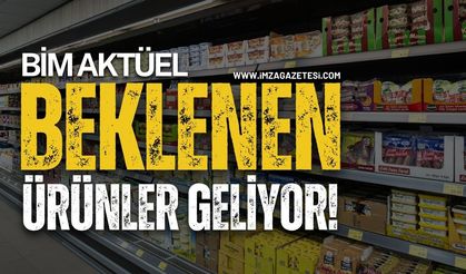 BİM’in Aktüel Kataloğunda Birçok Ürün İndirimle Satışta