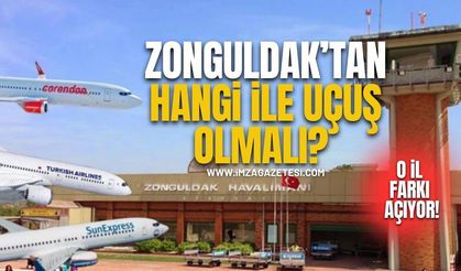 Sizce Zonguldak Havalimanı'ndan hangi illere uçuş olmalı? Ankette o il farkı açıyor!