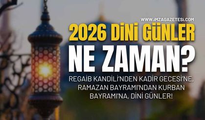Mübarek Günler Ne Zaman Başlıyor? 2026