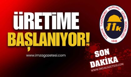 TTK Müessesinde Üretime Başlanıyor!