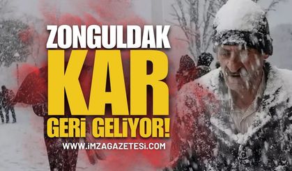 Zonguldak Kar Geri Geldi: Tarih Verildi!